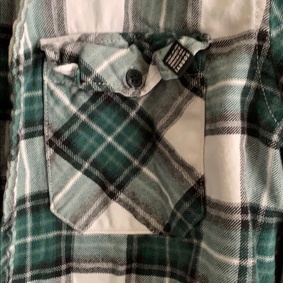 Divided Size M Plaid Button Up Shirt - Picture 2 of 3